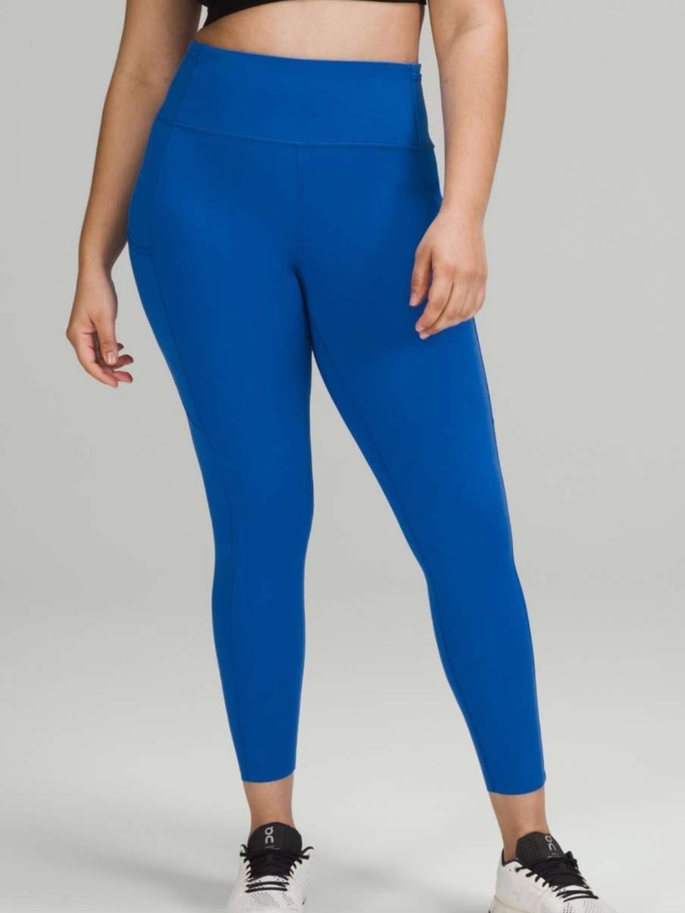 Lululemon Fast and Free High-Rise Tight 25", Blazer Blue Tone
